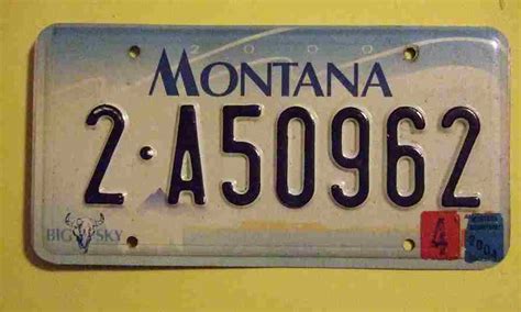 Montana License Plate Numbers: A Comprehensive Guide to Montana's Vehicle Registration System