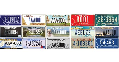 Montana License Plate Numbers: A History