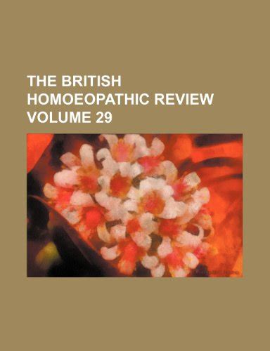 Monthly Homoeopathic Review Volume 29 PDF