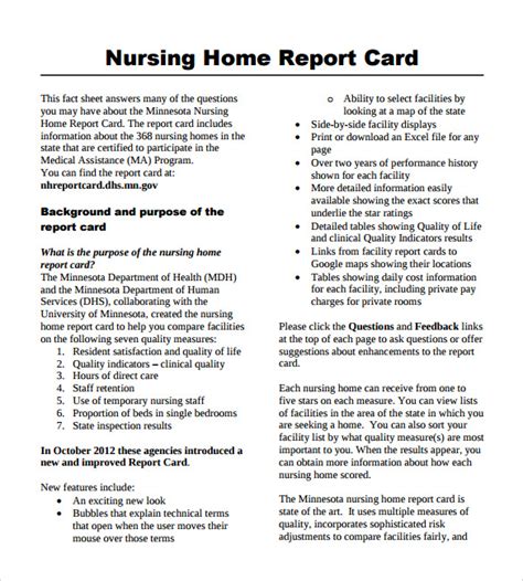 Monthly Report Sample Nursing Ebook Kindle Editon