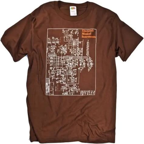 Moog T-Shirt: A Symphony of Circuitry and Style