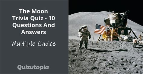 Moon Trivia Questions And Answers Kindle Editon