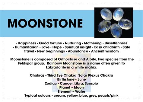 Moonstone: A Portal to Intuition and Inner Healing