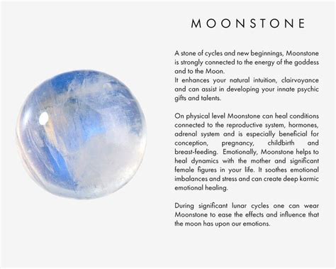 Moonstone: A Stone of Serenity and Intuition