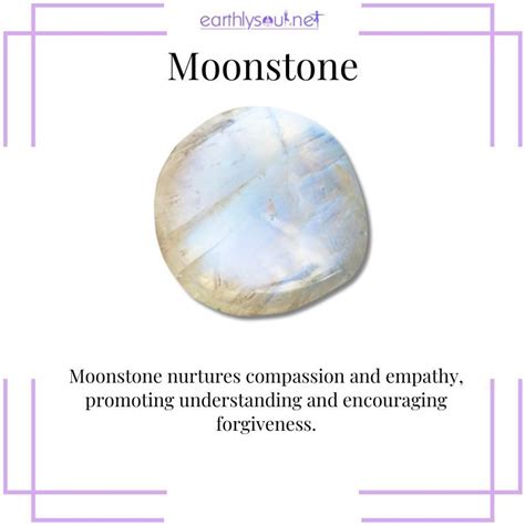 Moonstone: Nurturing and Tranquilizing