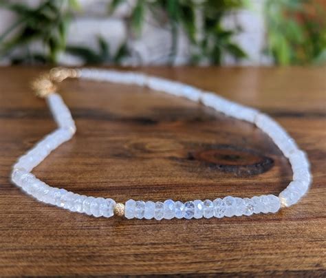 Moonstone Bead Necklace: A Shining Symbol of Tranquility, Intuition, and Protection