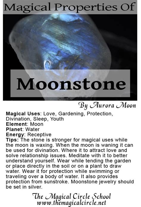 Moonstone Magic: A History of Enchantment