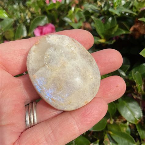 Moonstone Palm Stone: A Celestial Gemstone for Harmony and Empowerment