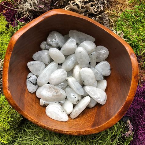 Moonstone Tumbled: A Stone of Harmony, Inner Growth, and Intuition