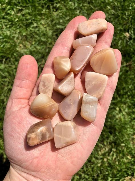 Moonstone Tumbled Stones: The 99 Wonders Await