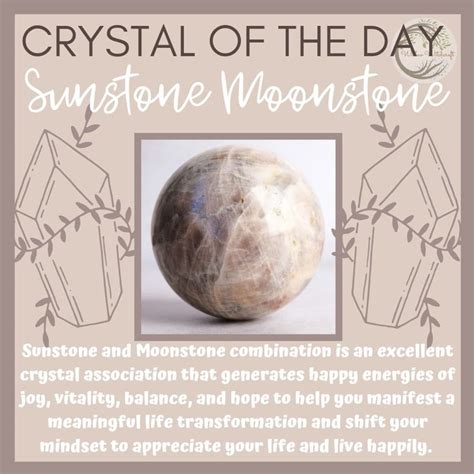 Moonstone and Sunstone: A Cosmic Duo with Mystical Properties