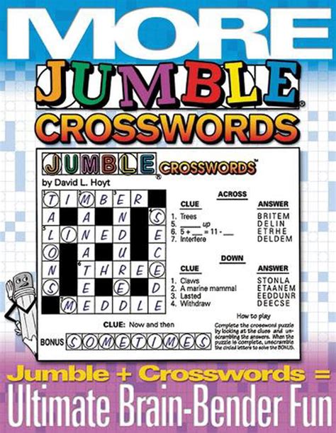 More Jumble Crosswords: Jumble + Crossword = Ultimate Brain-Bender Fun Reader