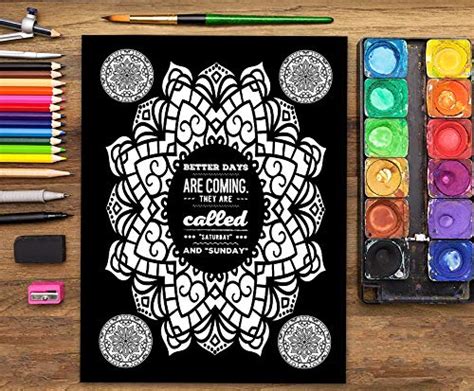 More Mandalas Ugh A Snarky Mandala Colouring Book Midnight Edition A Unique Black Background Paper Adult Colouring Book For Men and Women Stress Relief and Art Colour Therapy Kindle Editon