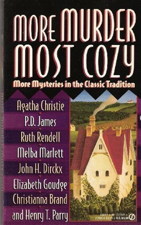 More Murder Most Cozy More Mysteries in the Classic Tradition Signet Reader
