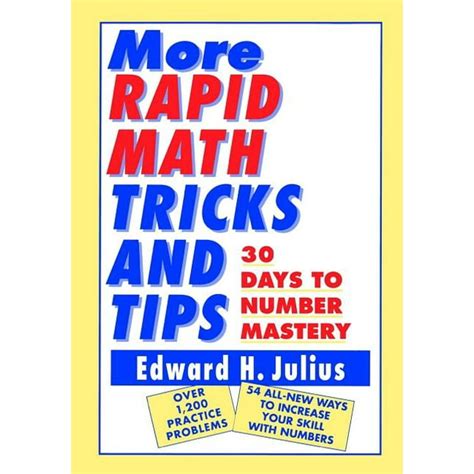 More Rapid Math: Tricks and Tips: 30 Days to Number Mastery Reader