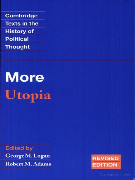 More Utopia Cambridge Texts in the History of Political Thought Epub