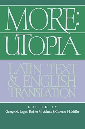 More Utopia Latin Text and English Translation Epub