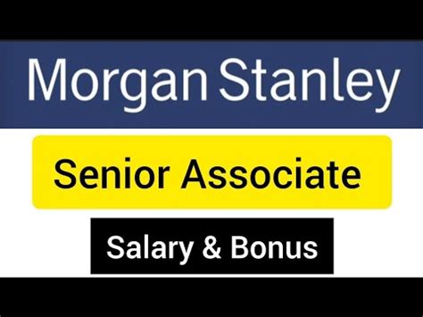 Morgan Stanley Service Associate Salary: A Comprehensive Guide
