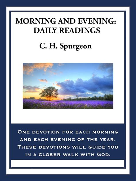 Morning and Evening Daily Readings PDF