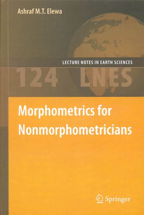 Morphometrics for Nonmorphometricians Reader
