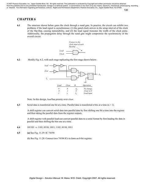 Morris Mano Digital Logic Design Exercise Solution Kindle Editon