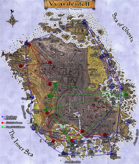 Morrowind Travel Map: The Ultimate Guide to Exploring the Vast Realm