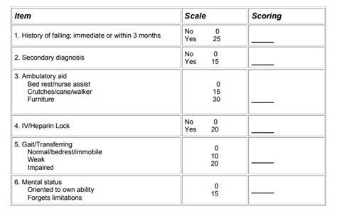 Morse Fall Scale: A Comprehensive Guide to Identifying and Preventing Falls in Older Adults