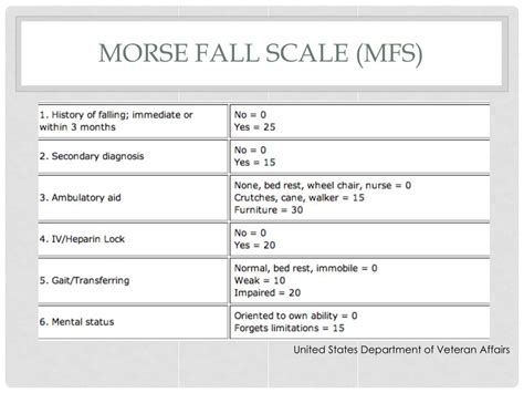 Morse Fall Scale (MFS)