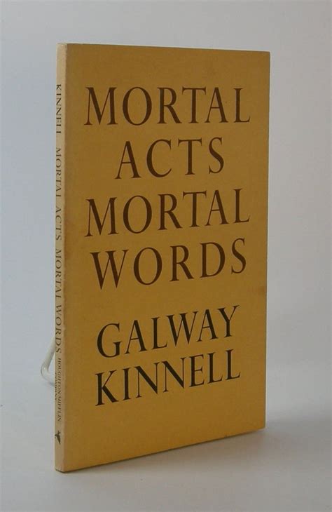 Mortal Acts, Mortal Words Kindle Editon