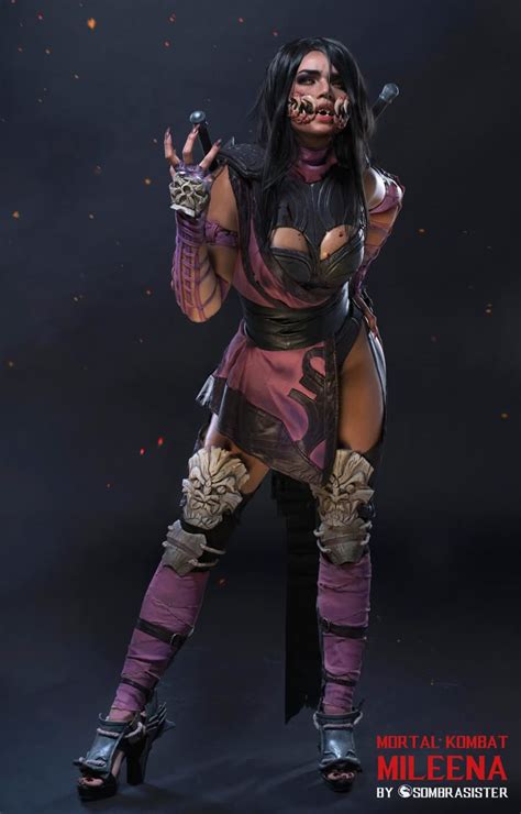 Mortal Kombat Cosplay: Mileena's Alluring and Terrifying Transformation