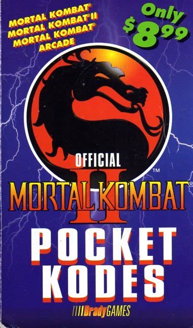 Mortal Kombat II Official Pocket Kodes Official Strategy Guides Epub