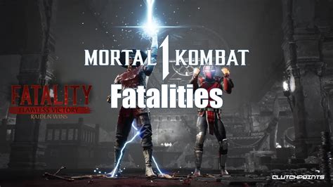 Mortal Kombat XL PS4 Fatalities: A Comprehensive Guide