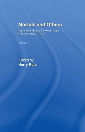Mortals and Others Volume 1 American Essays 1931-1935 PDF