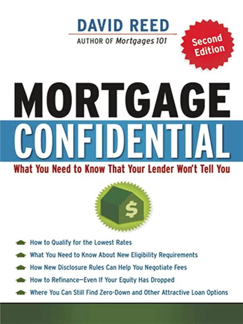Mortgage Confidential: What You Need to Know That Your Lender Wont Tell You Kindle Editon