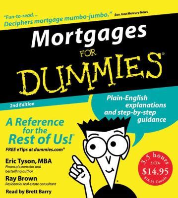 Mortgages For Dummies Kindle Editon