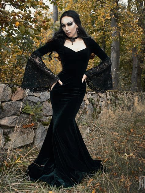 Morticia Addams' Enigmatic Black Dress: A Gothic Icon