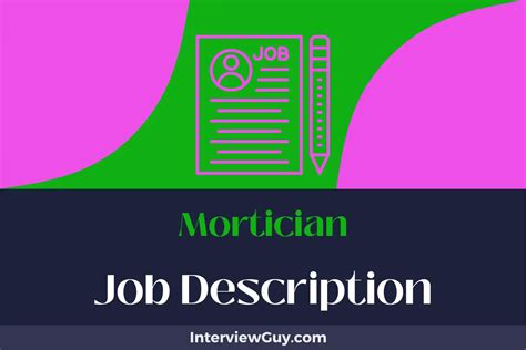Mortician Job Duties: A Comprehensive Guide to the Role