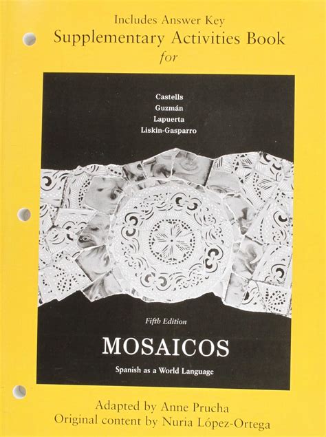 Mosaicos 5th Edition Answer Key Kindle Editon