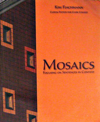 Mosaics : Focusing On Sentences In Context PDF