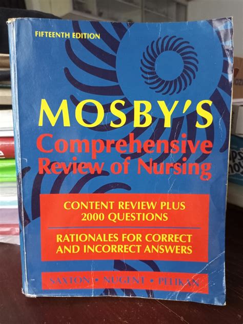 Mosby's Comprehensive Review of Nursing for Reader