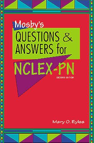 Mosby Questions And Answers For Nclex Pn Reader