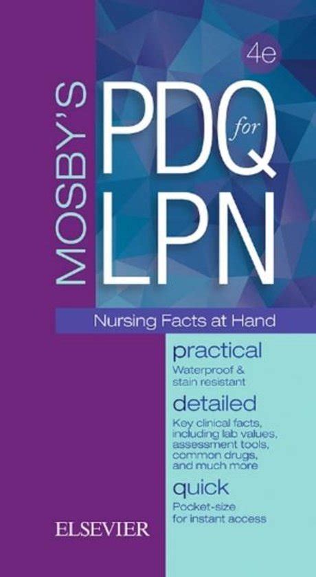 Mosby s PDQ for LPN 3e Reader