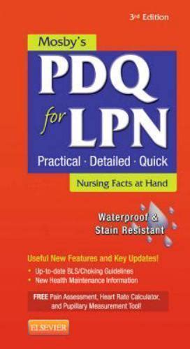 Mosby s PDQ for LPN 3e Reader