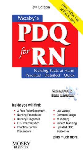 Mosby s PDQ for RN Practical Detailed Quick 2e PDF