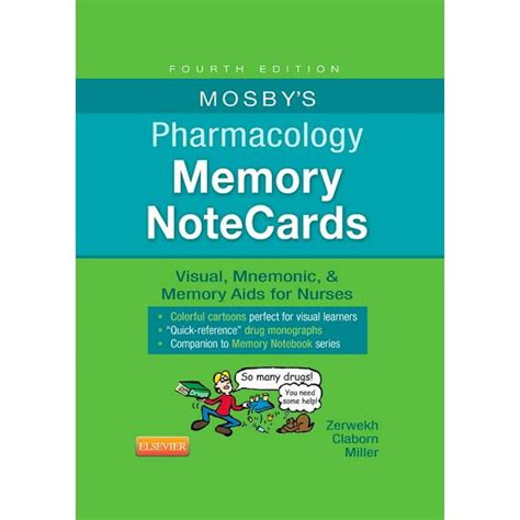 Mosby s Pharmacology Memory NoteCards Visual Mnemonic and Memory Aids for Nurses 4e Kindle Editon