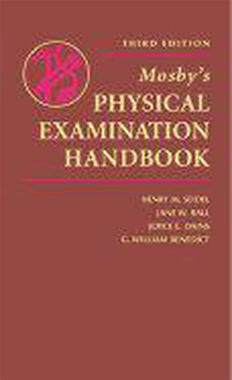Mosby s Physical Examination Handbook Doc