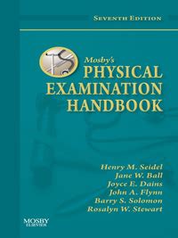 Mosby s Physical Examination Handbook Doc