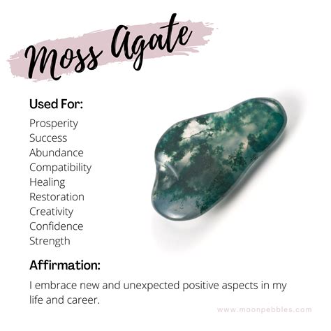 Moss Agate Benefits: Experience the Healing Power of Nature's Tranquilizer