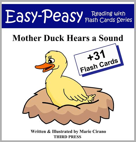 Mother Duck Hears a Sound Easy-Peasy Reading and Flash Card Series Book 1 PDF