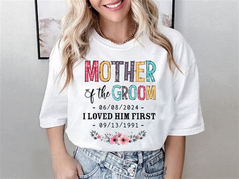 Mother of the Groom T-shirt: A Personalized Way to Celebrate the Big Day